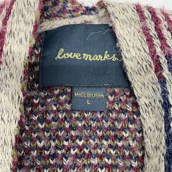 Love Marks open front sweater size Large - Picture 3 of 5